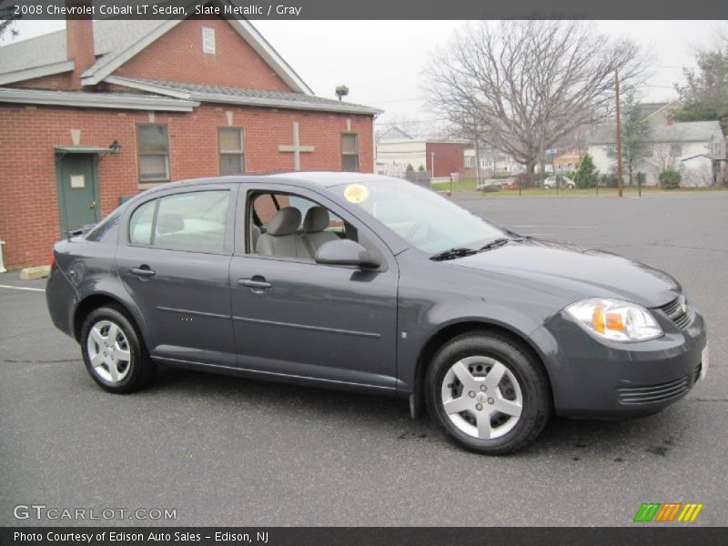 Slate Metallic / Gray 2008 Chevrolet Cobalt LT Sedan