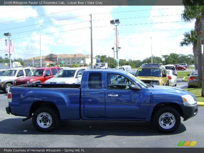 Cobalt Blue / Slate Gray 2006 Mitsubishi Raider LS Extended Cab