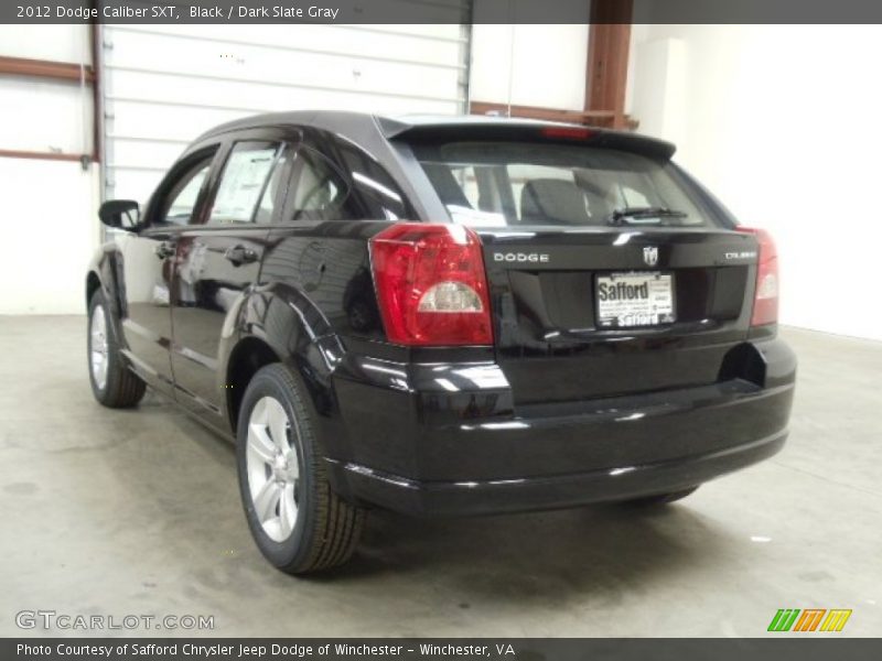 Black / Dark Slate Gray 2012 Dodge Caliber SXT