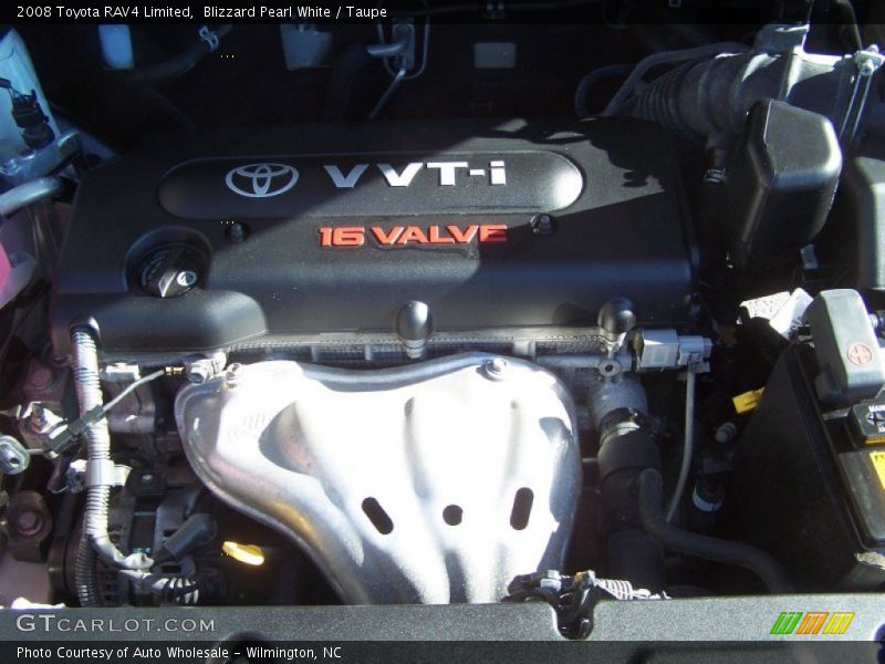 Blizzard Pearl White / Taupe 2008 Toyota RAV4 Limited
