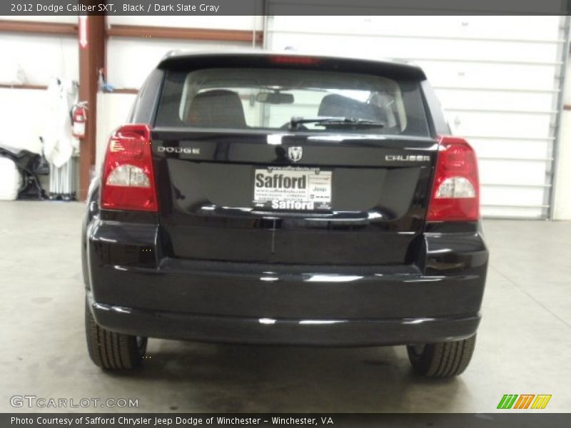 Black / Dark Slate Gray 2012 Dodge Caliber SXT