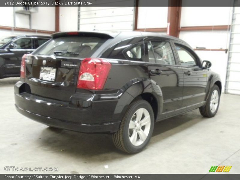 Black / Dark Slate Gray 2012 Dodge Caliber SXT