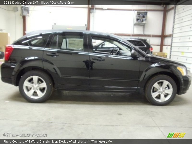 Black / Dark Slate Gray 2012 Dodge Caliber SXT