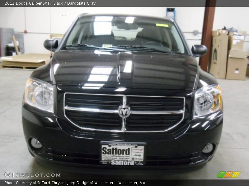 Black / Dark Slate Gray 2012 Dodge Caliber SXT