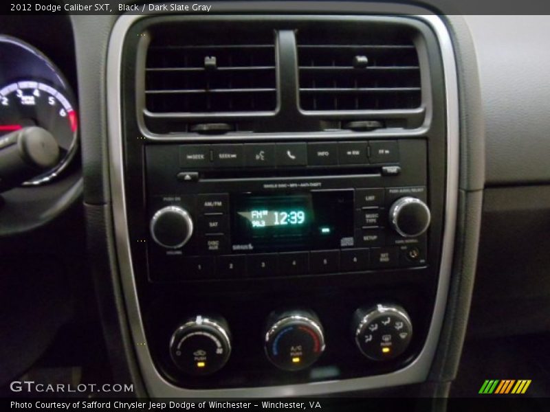 Black / Dark Slate Gray 2012 Dodge Caliber SXT