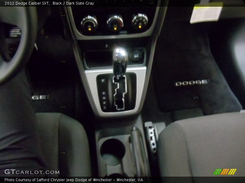 Black / Dark Slate Gray 2012 Dodge Caliber SXT
