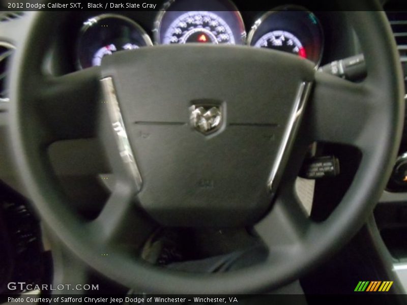 Black / Dark Slate Gray 2012 Dodge Caliber SXT