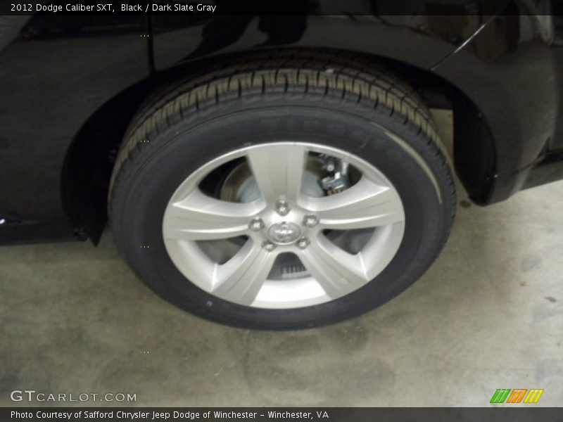 Black / Dark Slate Gray 2012 Dodge Caliber SXT