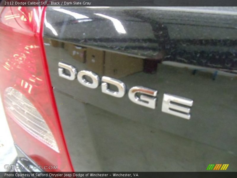 Black / Dark Slate Gray 2012 Dodge Caliber SXT