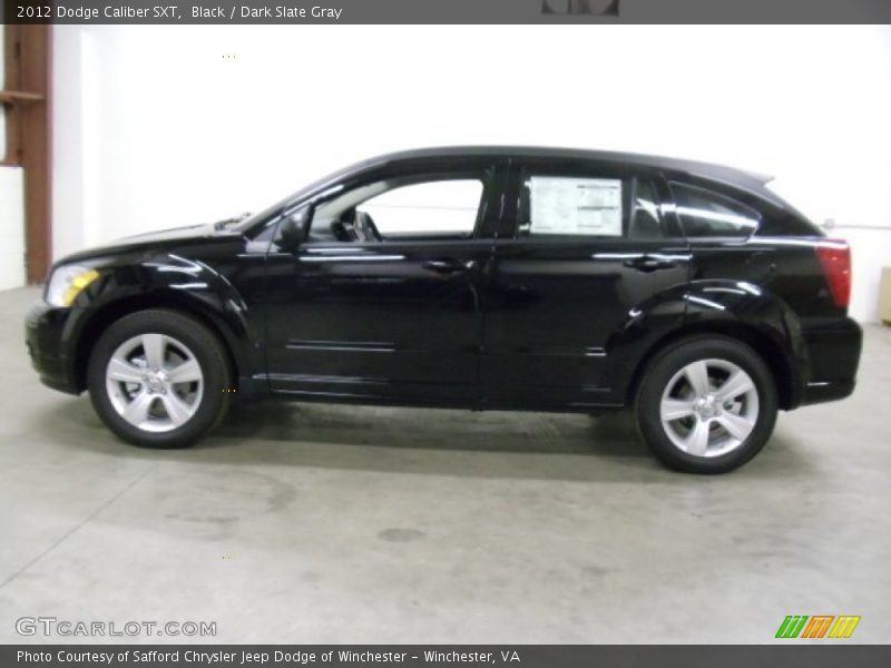 Black / Dark Slate Gray 2012 Dodge Caliber SXT
