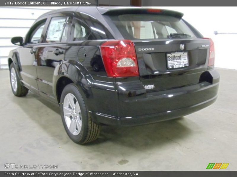 Black / Dark Slate Gray 2012 Dodge Caliber SXT