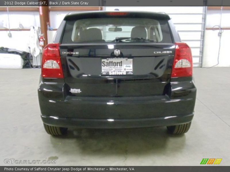 Black / Dark Slate Gray 2012 Dodge Caliber SXT
