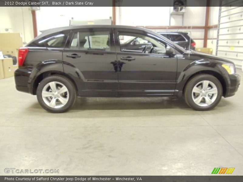 Black / Dark Slate Gray 2012 Dodge Caliber SXT