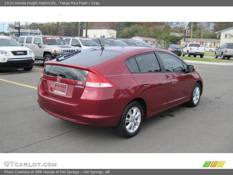 Tango Red Pearl / Gray 2010 Honda Insight Hybrid EX