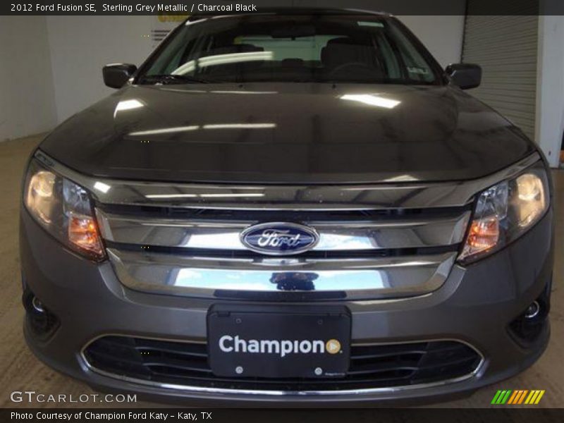 Sterling Grey Metallic / Charcoal Black 2012 Ford Fusion SE