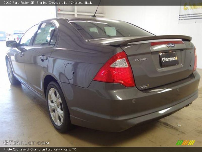 Sterling Grey Metallic / Charcoal Black 2012 Ford Fusion SE