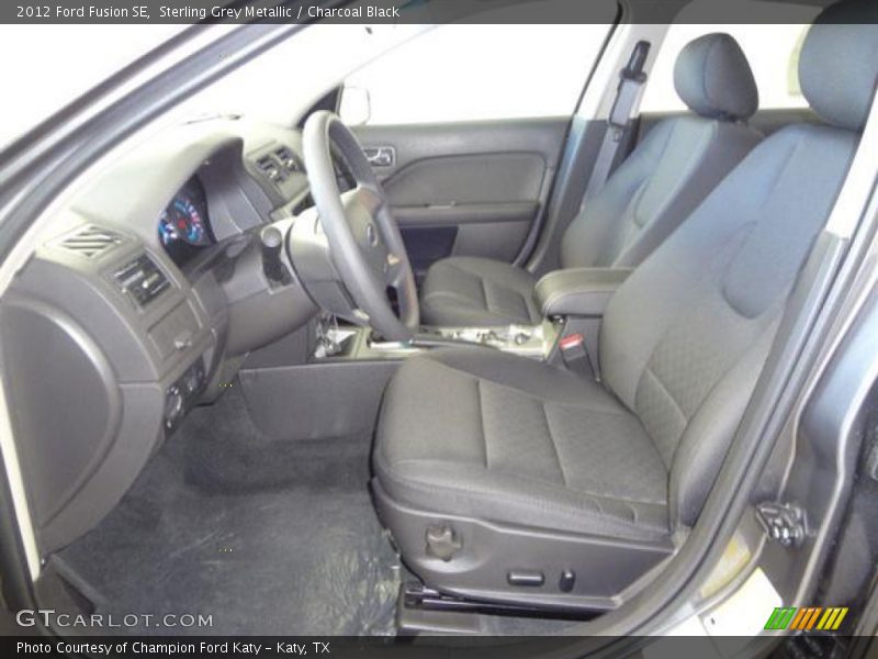 Sterling Grey Metallic / Charcoal Black 2012 Ford Fusion SE