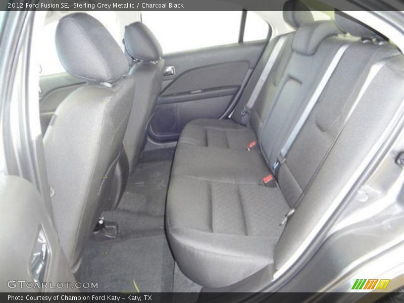 Sterling Grey Metallic / Charcoal Black 2012 Ford Fusion SE