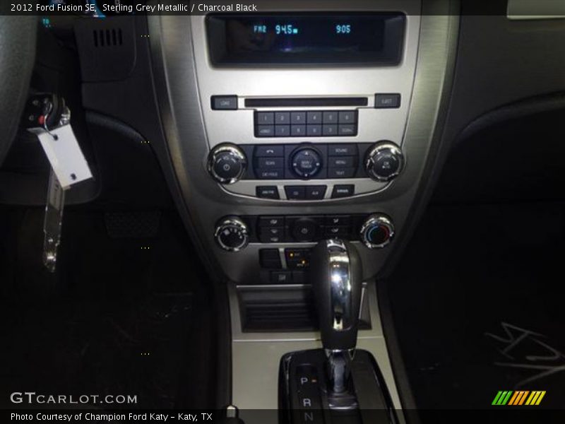Sterling Grey Metallic / Charcoal Black 2012 Ford Fusion SE