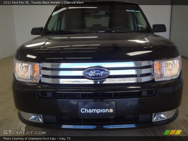Tuxedo Black Metallic / Charcoal Black 2012 Ford Flex SE