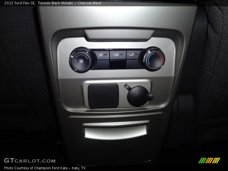 Tuxedo Black Metallic / Charcoal Black 2012 Ford Flex SE