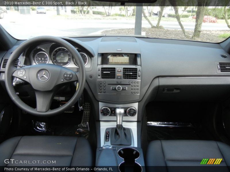 Black / Black 2010 Mercedes-Benz C 300 Sport