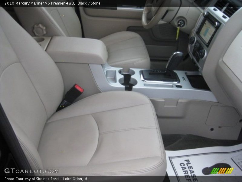 Black / Stone 2010 Mercury Mariner V6 Premier 4WD