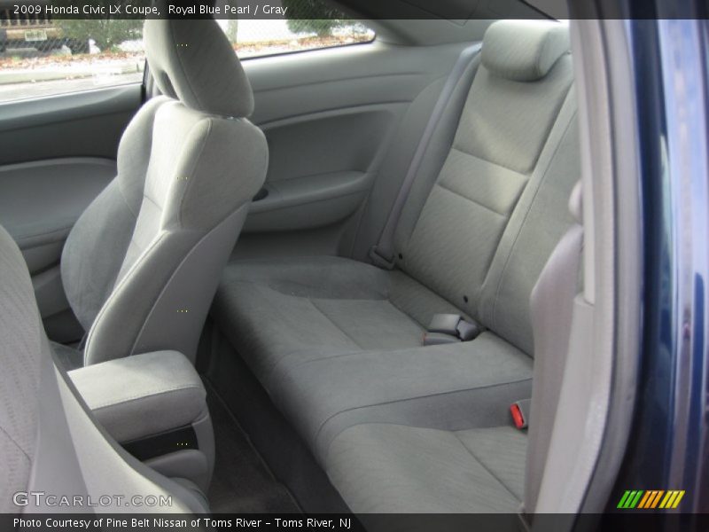 Royal Blue Pearl / Gray 2009 Honda Civic LX Coupe