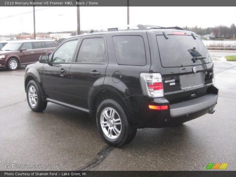 Black / Stone 2010 Mercury Mariner V6 Premier 4WD