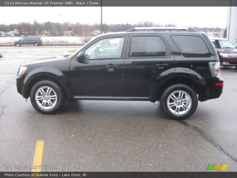 Black / Stone 2010 Mercury Mariner V6 Premier 4WD