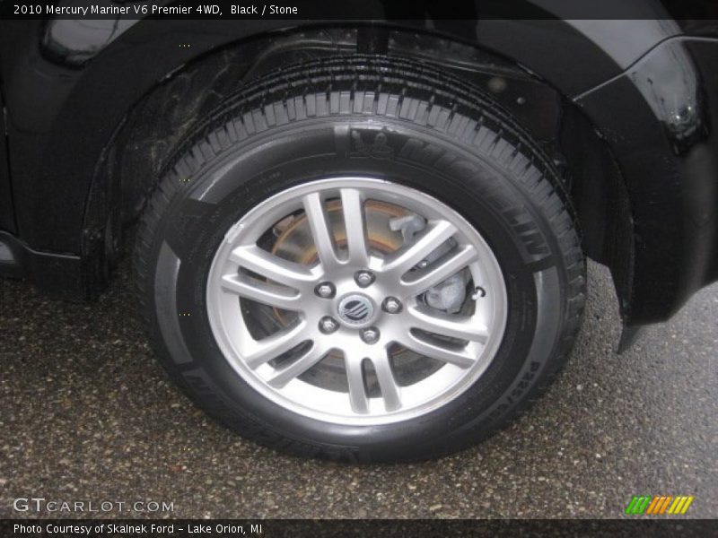 Black / Stone 2010 Mercury Mariner V6 Premier 4WD
