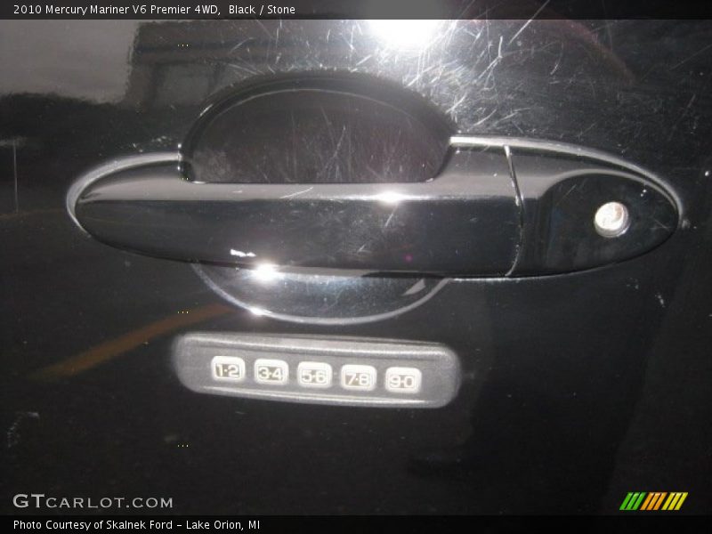 Black / Stone 2010 Mercury Mariner V6 Premier 4WD