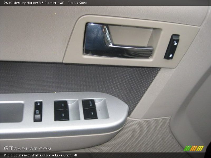 Black / Stone 2010 Mercury Mariner V6 Premier 4WD