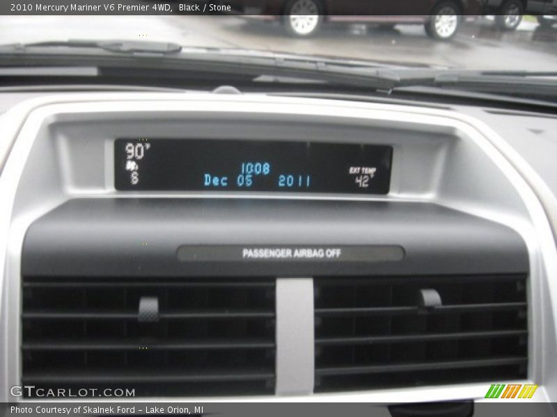 Black / Stone 2010 Mercury Mariner V6 Premier 4WD