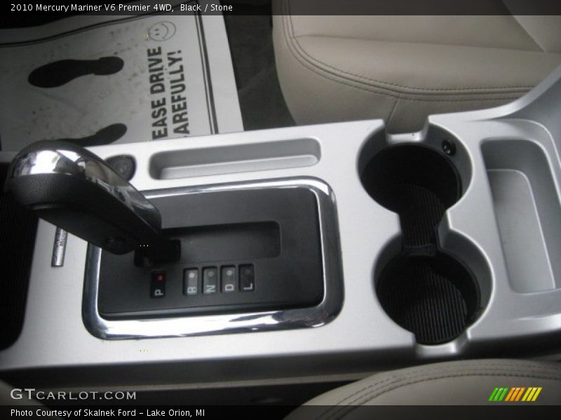 Black / Stone 2010 Mercury Mariner V6 Premier 4WD