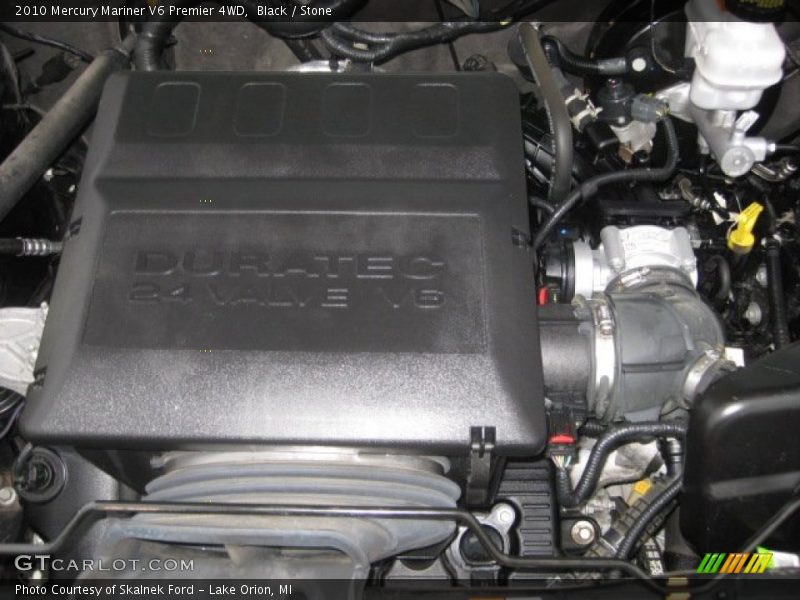 Black / Stone 2010 Mercury Mariner V6 Premier 4WD