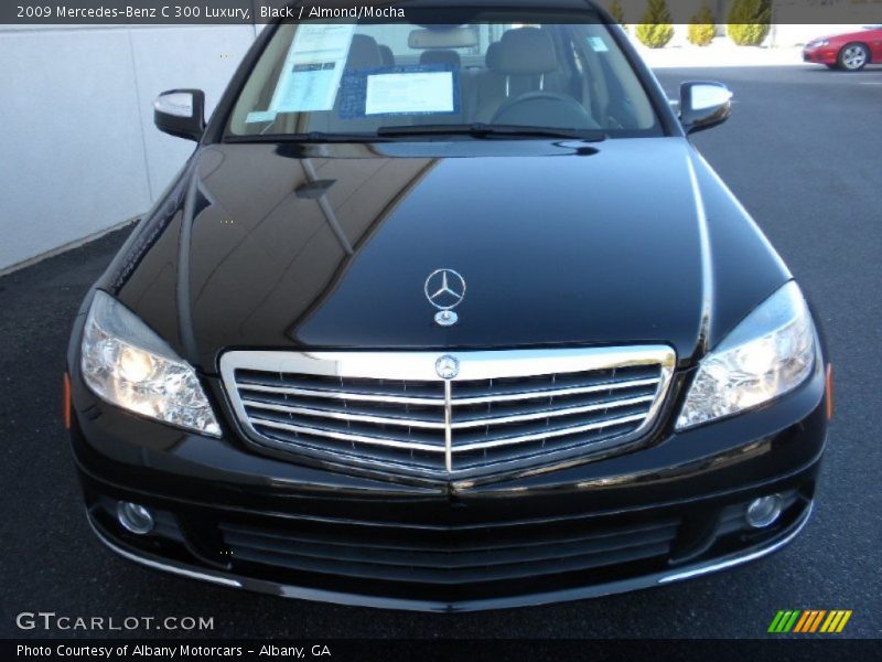 Black / Almond/Mocha 2009 Mercedes-Benz C 300 Luxury