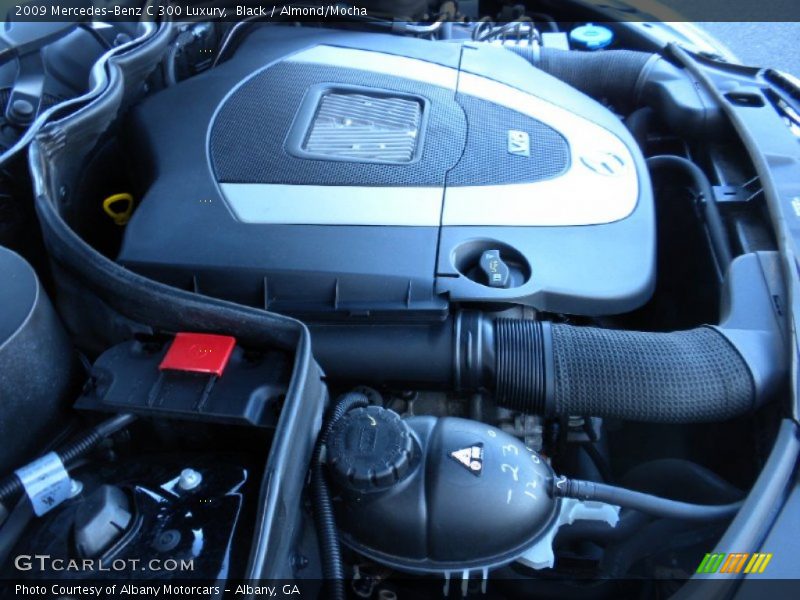 Black / Almond/Mocha 2009 Mercedes-Benz C 300 Luxury