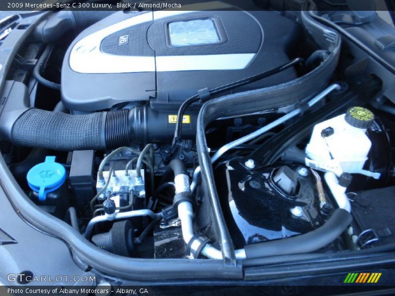 Black / Almond/Mocha 2009 Mercedes-Benz C 300 Luxury