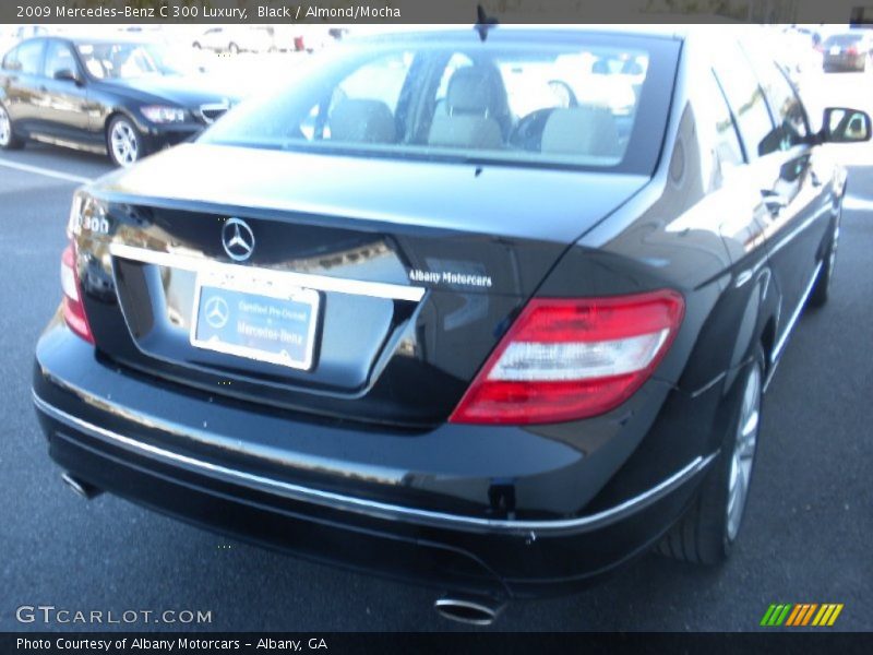 Black / Almond/Mocha 2009 Mercedes-Benz C 300 Luxury