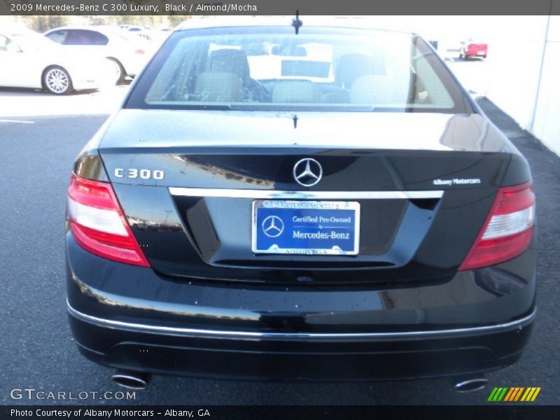 Black / Almond/Mocha 2009 Mercedes-Benz C 300 Luxury