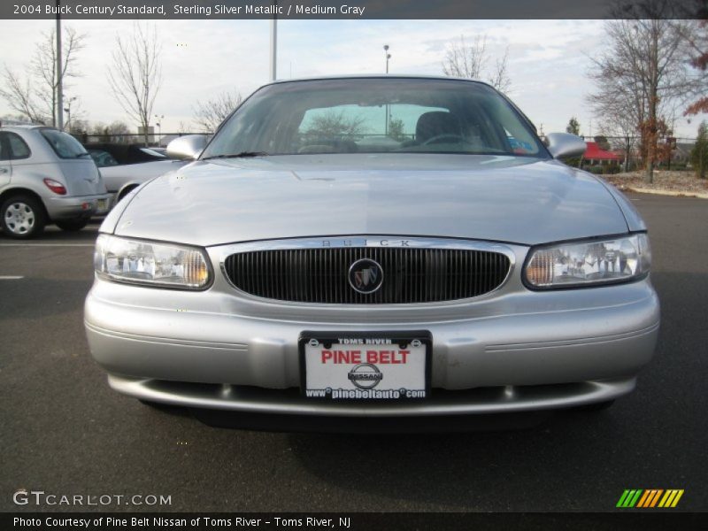 Sterling Silver Metallic / Medium Gray 2004 Buick Century Standard