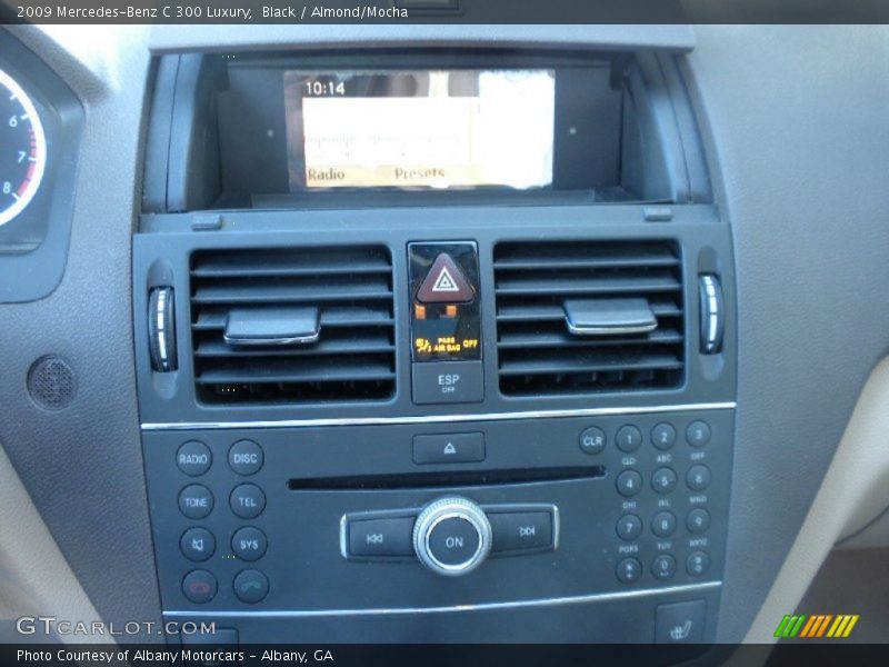 Black / Almond/Mocha 2009 Mercedes-Benz C 300 Luxury