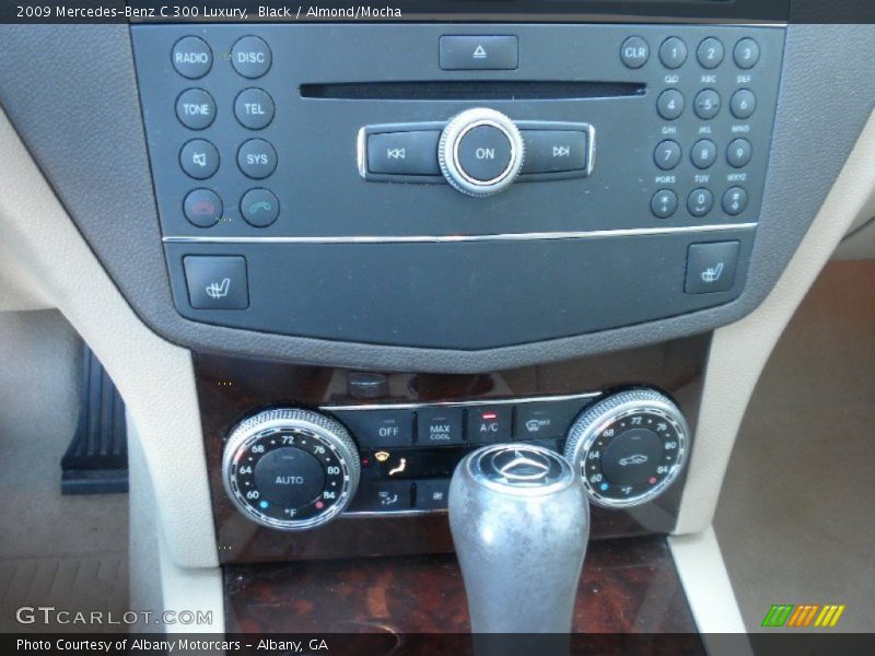 Black / Almond/Mocha 2009 Mercedes-Benz C 300 Luxury