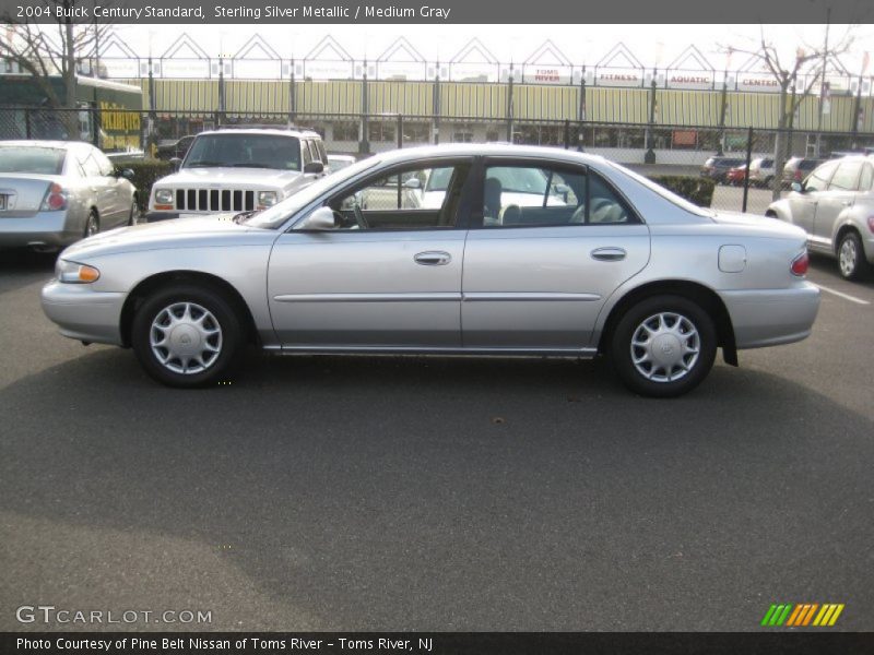 Sterling Silver Metallic / Medium Gray 2004 Buick Century Standard