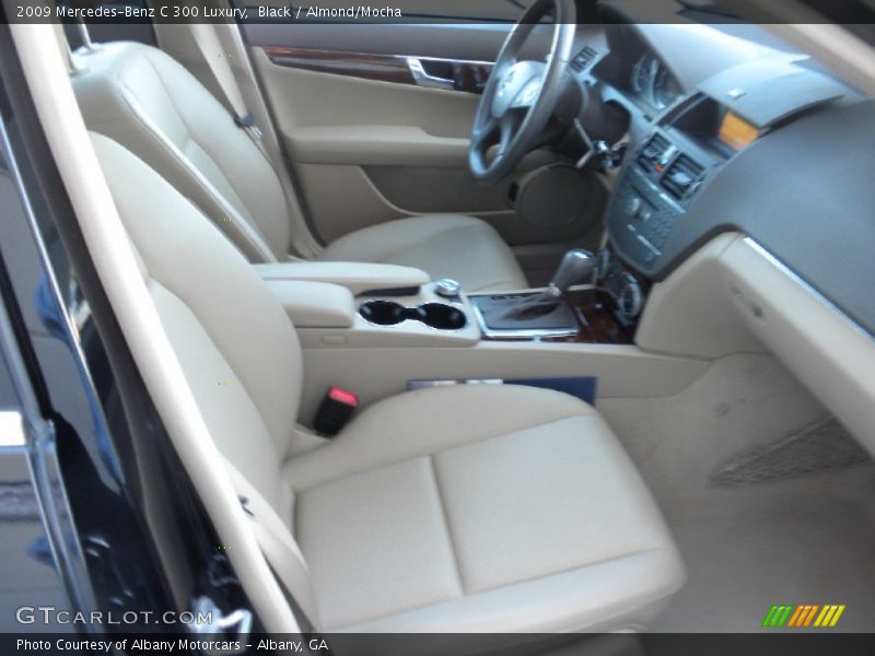 Black / Almond/Mocha 2009 Mercedes-Benz C 300 Luxury