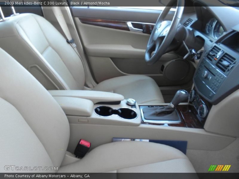 Black / Almond/Mocha 2009 Mercedes-Benz C 300 Luxury