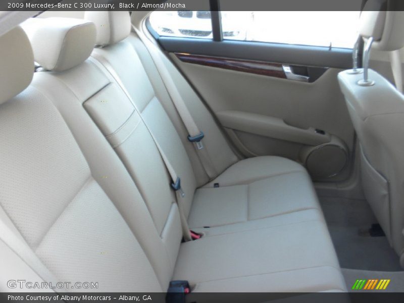Black / Almond/Mocha 2009 Mercedes-Benz C 300 Luxury