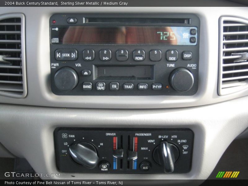 Sterling Silver Metallic / Medium Gray 2004 Buick Century Standard