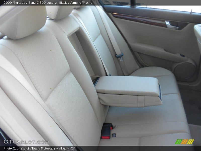 Black / Almond/Mocha 2009 Mercedes-Benz C 300 Luxury